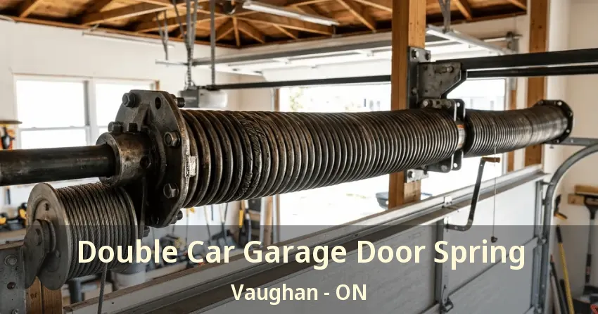 Double Car Garage Door Spring Vaughan - ON